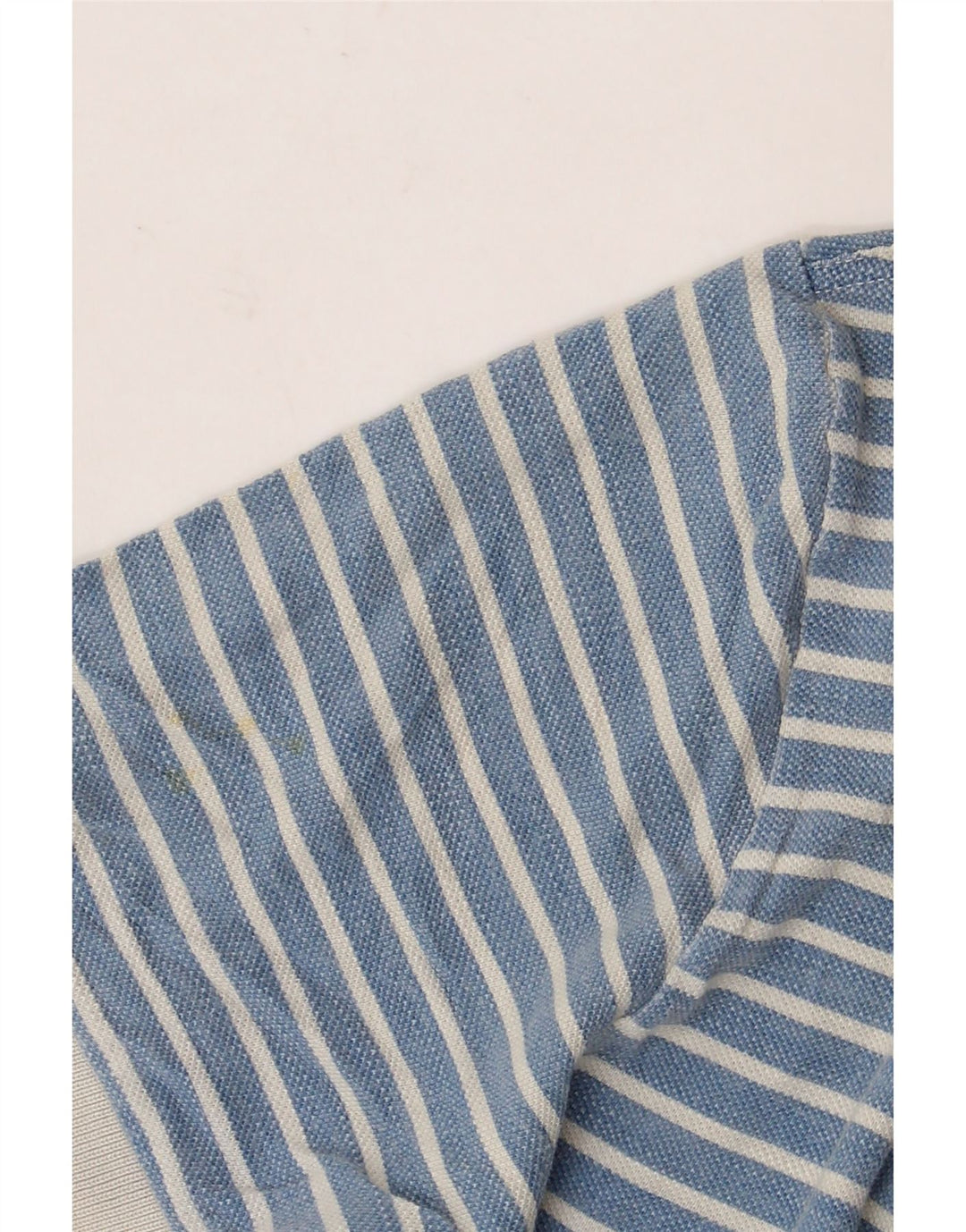 Fred Perry Herren-Poloshirt aus mittelblauer, gestreifter Baumwolle