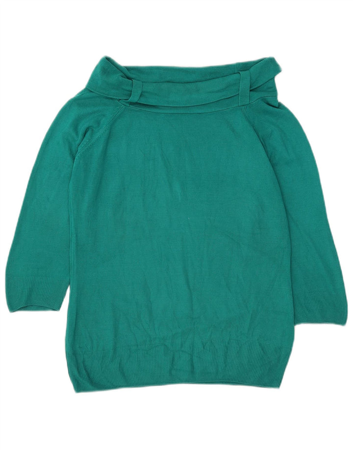 Marks & Spencer Rollkragenpullover für Damen, Gr. 14, Mittelgrün