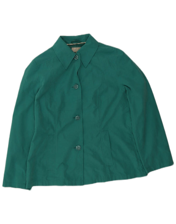 Marks & Spencer Damen Bomberjacke UK 14 Mittelgrünes Polyester