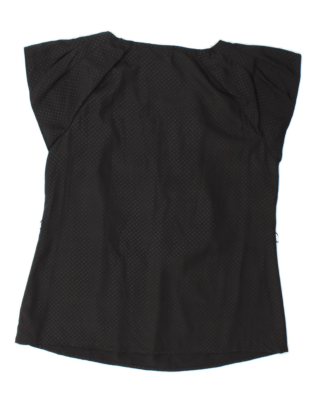 MOSSIMO Womens Blouse Top UK 16 Large Black Spotted Polyester Vintage Mossimo and Second-Hand Mossimo from Messina Hembry 