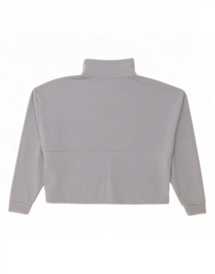 Under Armour Damen-Sweatshirt in Übergröße mit Reißverschluss, Gr. 10, Größe S, Grau