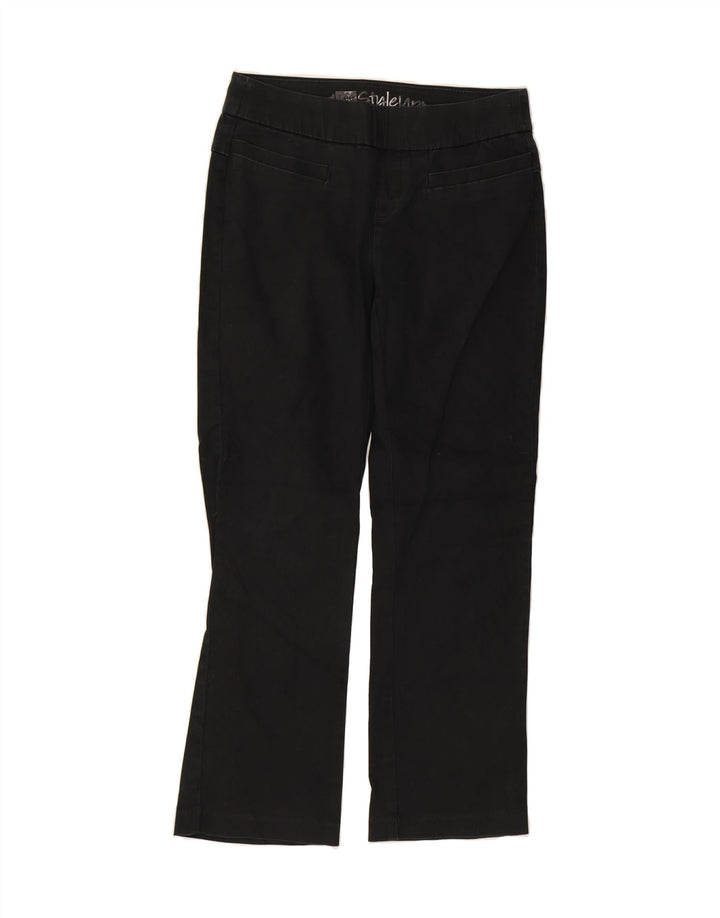 LEE Womens Straight Trousers W30 L28 Black Vintage Lee and Second-Hand Lee from Messina Hembry 