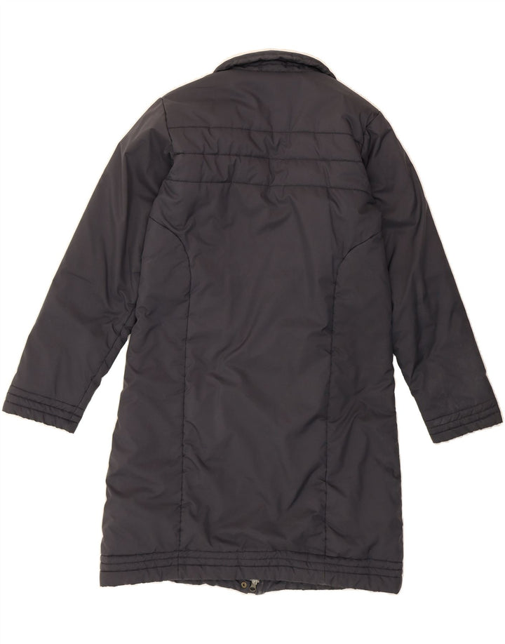 ADIDAS Womens Padded Coat UK 8 Small Navy Blue Polyester Vintage Adidas and Second-Hand Adidas from Messina Hembry 