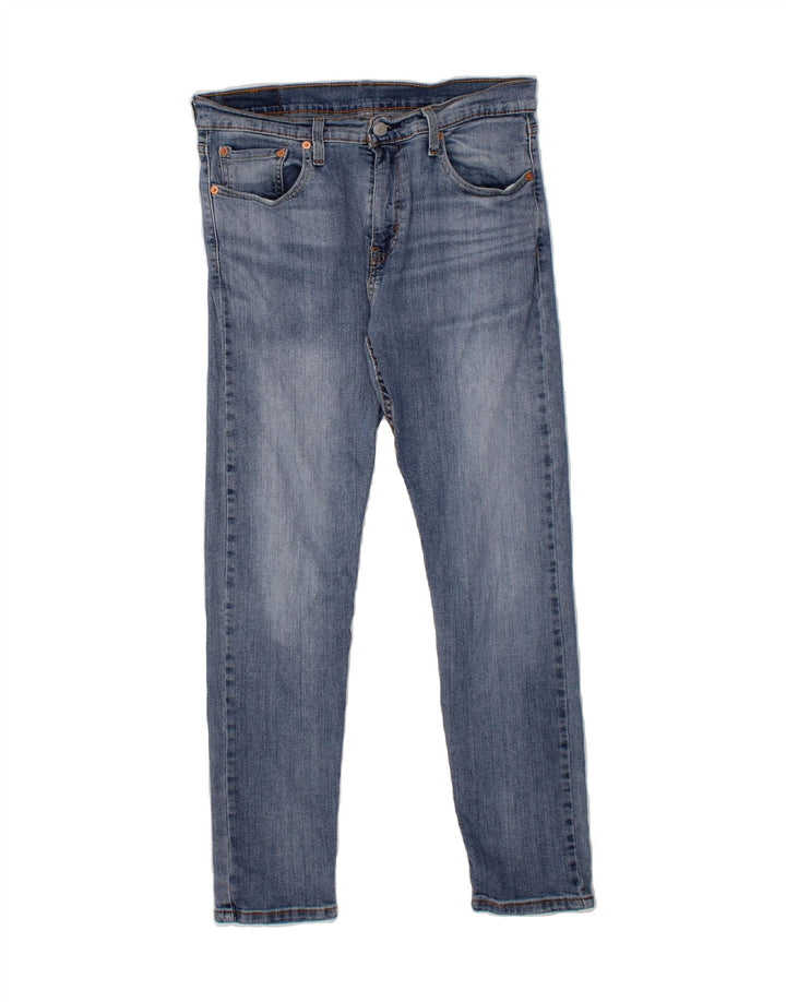 LEVI'S Mens Slim Jeans W32 L27 Blue Cotton Vintage Levi's and Second-Hand Levi's from Messina Hembry 