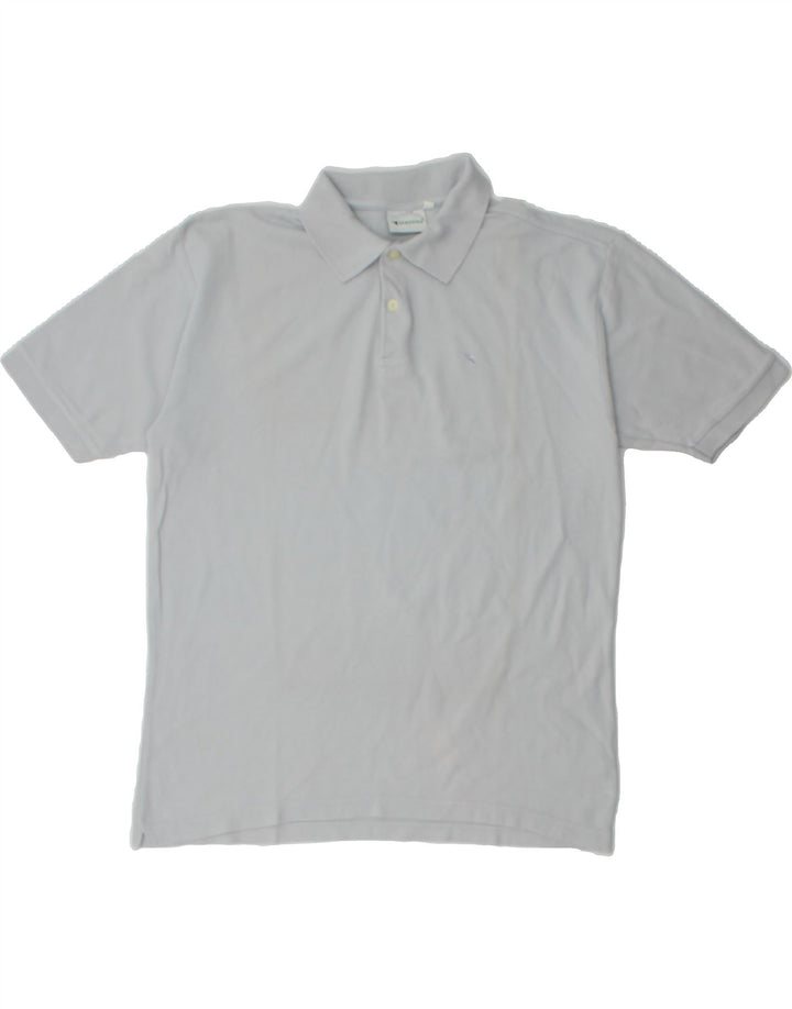 DIADORA Mens Polo Shirt IT 46 Small Grey Vintage Diadora and Second-Hand Diadora from Messina Hembry 