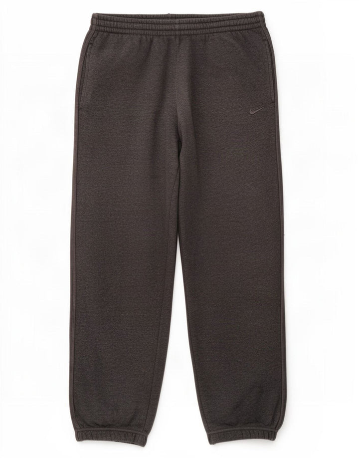 Nike Herren-Trainingshose, Jogginghose, groß, graue Baumwolle