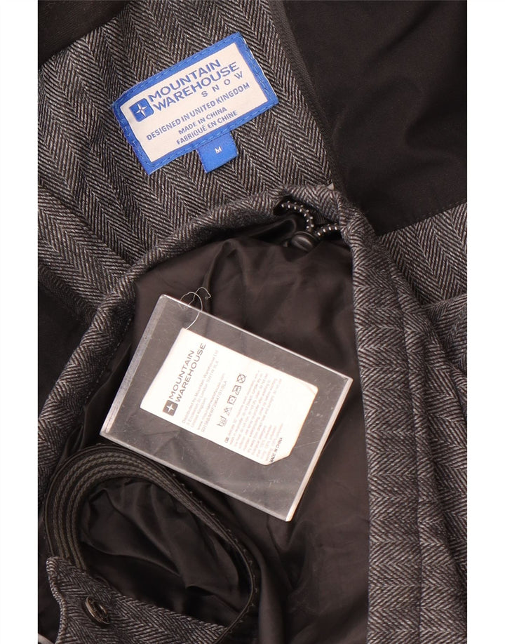 Mountain Warehouse Herren-Windbreaker-Jacke, UK 38, Mittelgrau, Farbblock