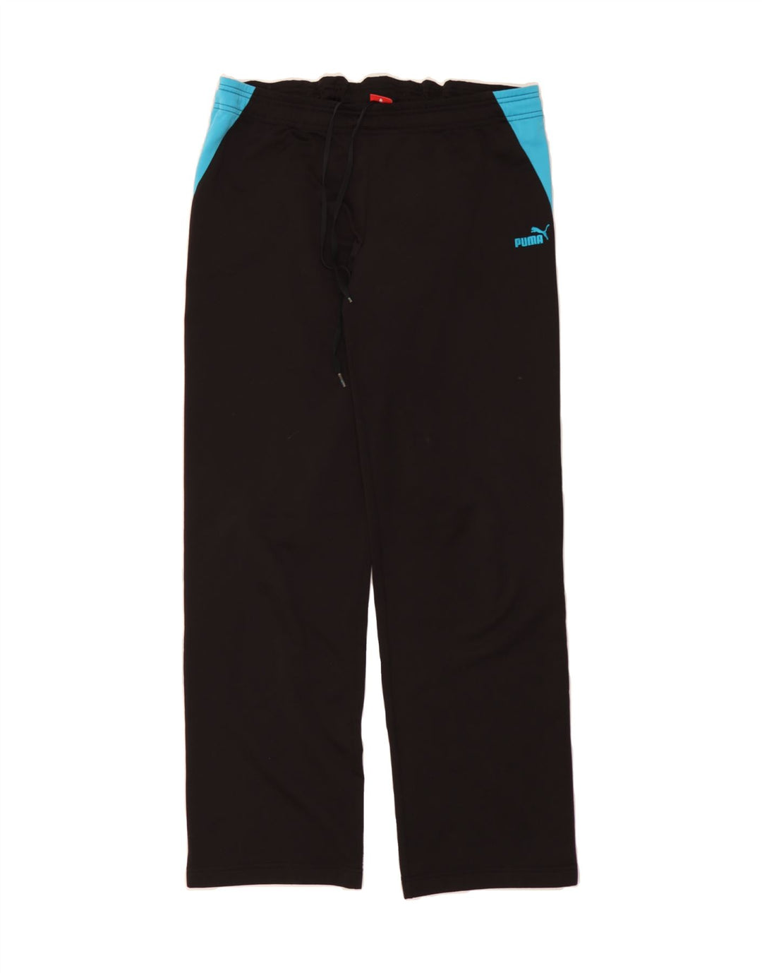 PUMA Womens Tracksuit Trousers UK 16 Large Black Colourblock Polyester Vintage Puma and Second-Hand Puma from Messina Hembry 