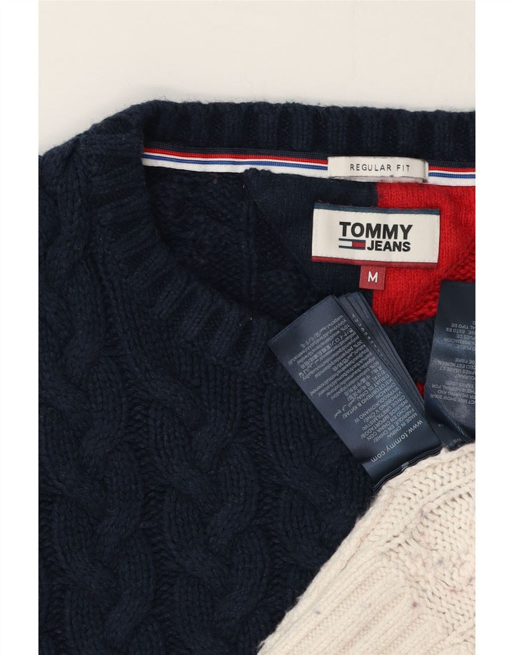 Tommy Hilfiger Herren-Pullover mit U-Boot-Ausschnitt, mittelgroß, mehrfarbig