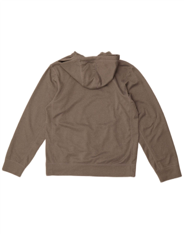 Nike Herren Therma-Fit Graphic Kapuzenpullover, Größe S, Grau, Polyester