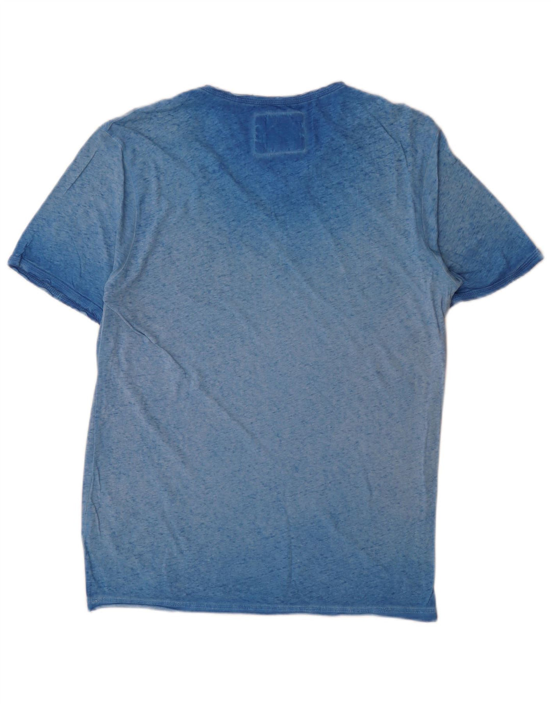 Guess Herren T-Shirt Top Large Blau meliert