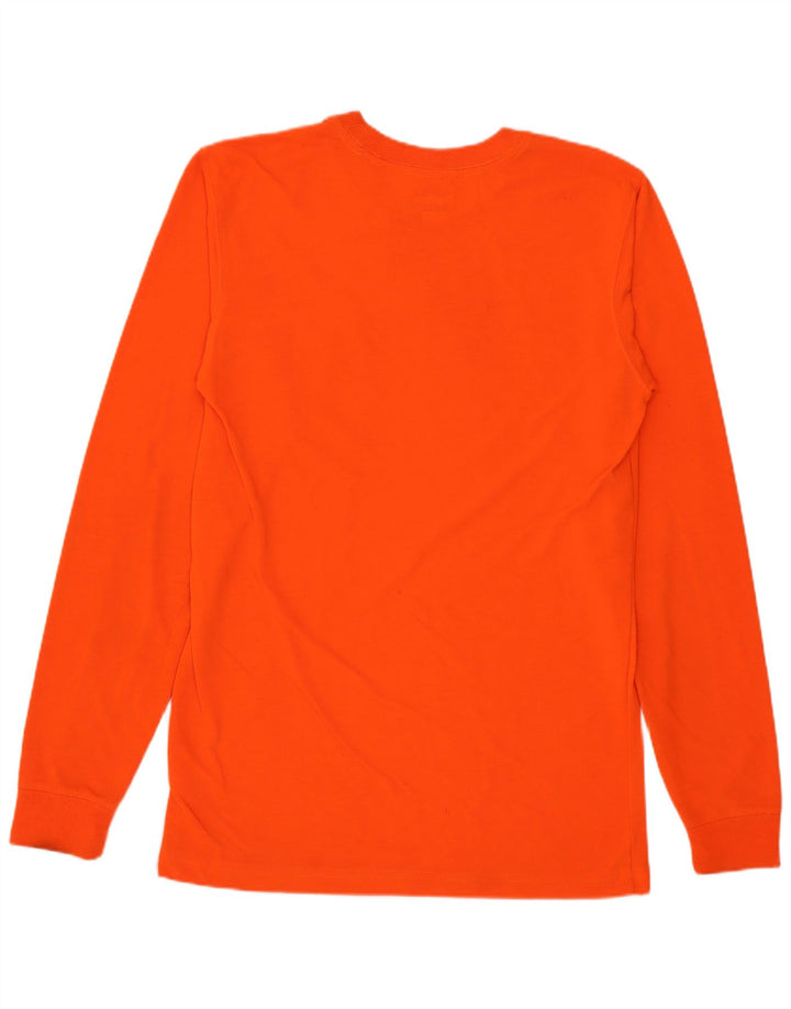 Carhartt Herren Top Langarm Small Orange Polyester