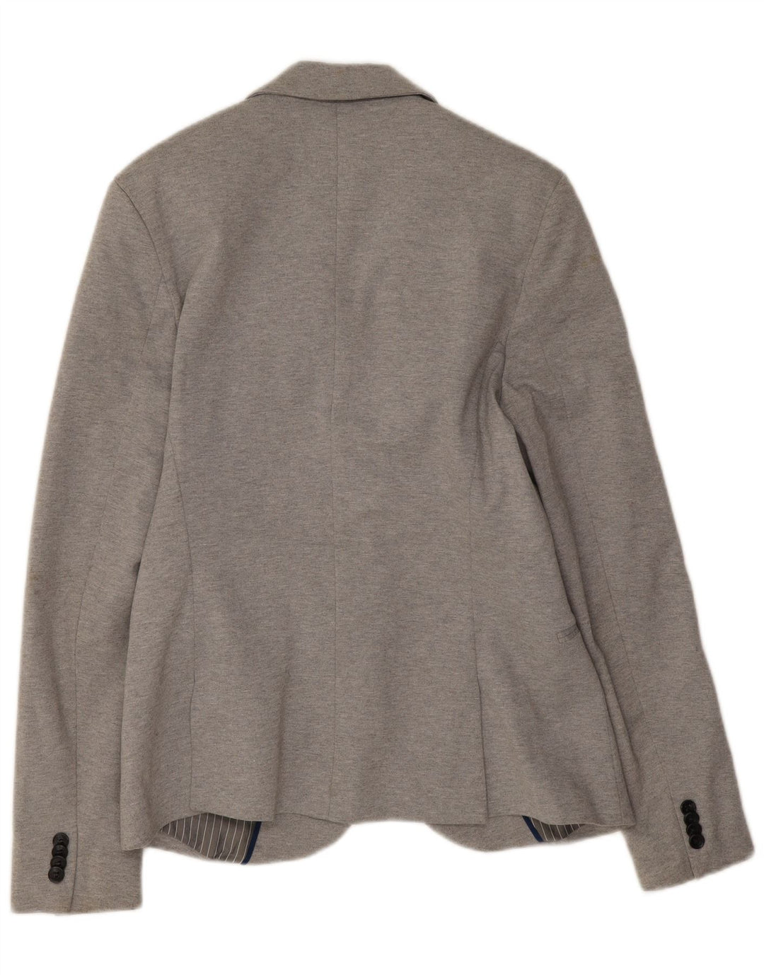 Zara Herren-Blazer mit 1 Knopf, Gr. 40, Grau