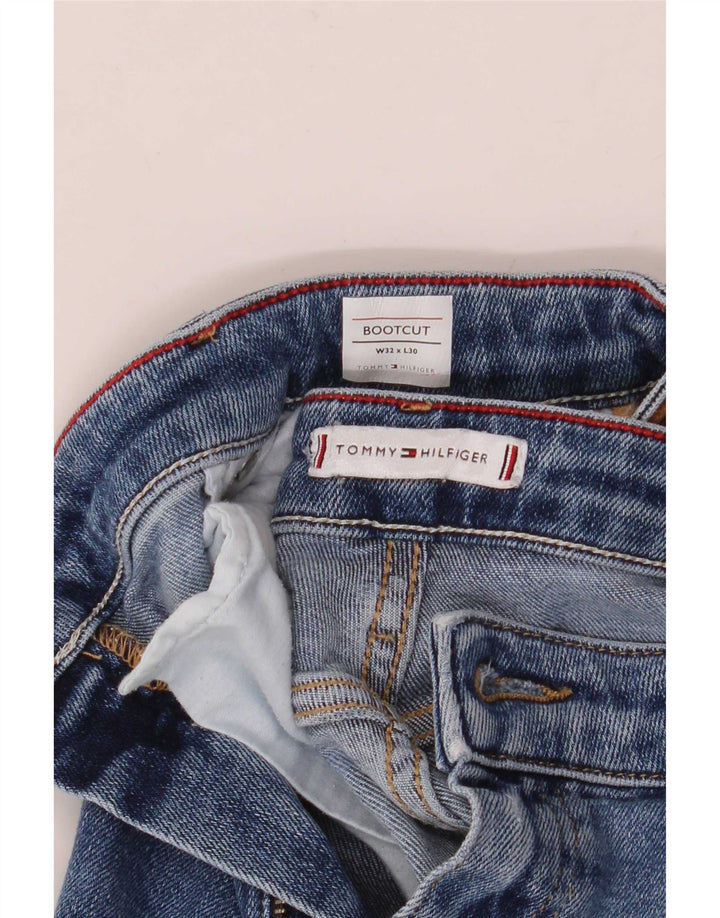 Tommy Hilfiger Damen Bootcut Jeans W32 L30 Blau