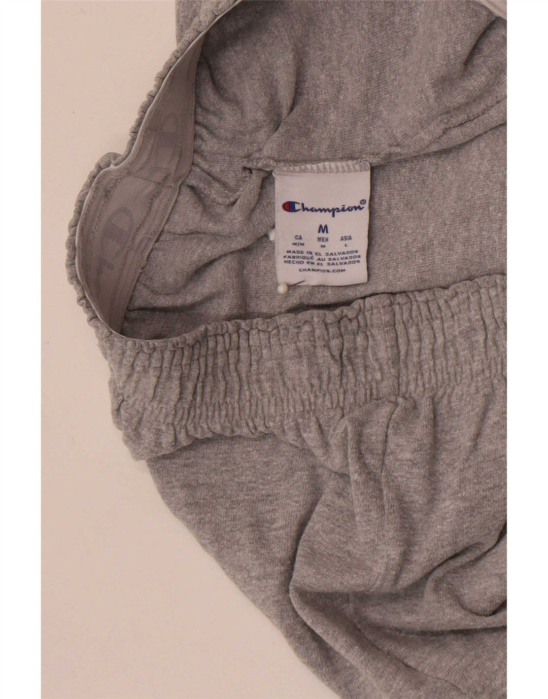 Champion Damen Sportshorts UK 14 Mittelgraue Baumwolle