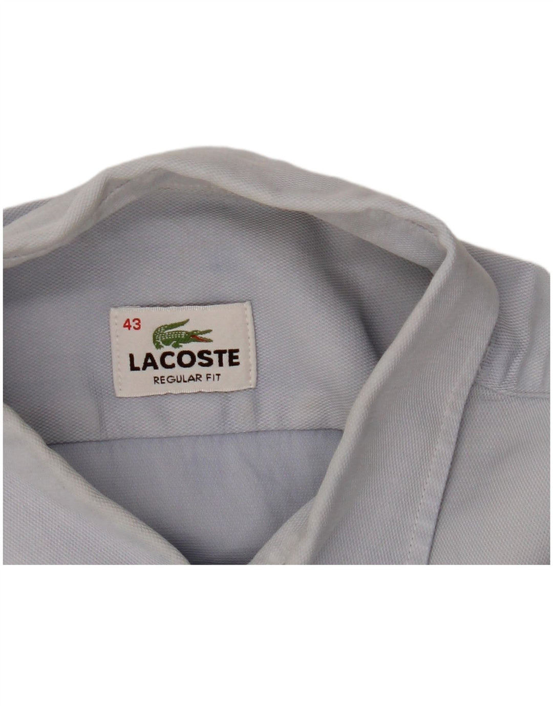 Lacoste Herren Kurzarm-Poloshirt mit normaler Passform, Größe 43, groß, Blau