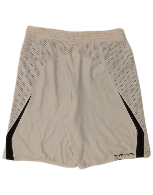 Adidas Mens Sport Shorts Medium White Colourblock Polyester