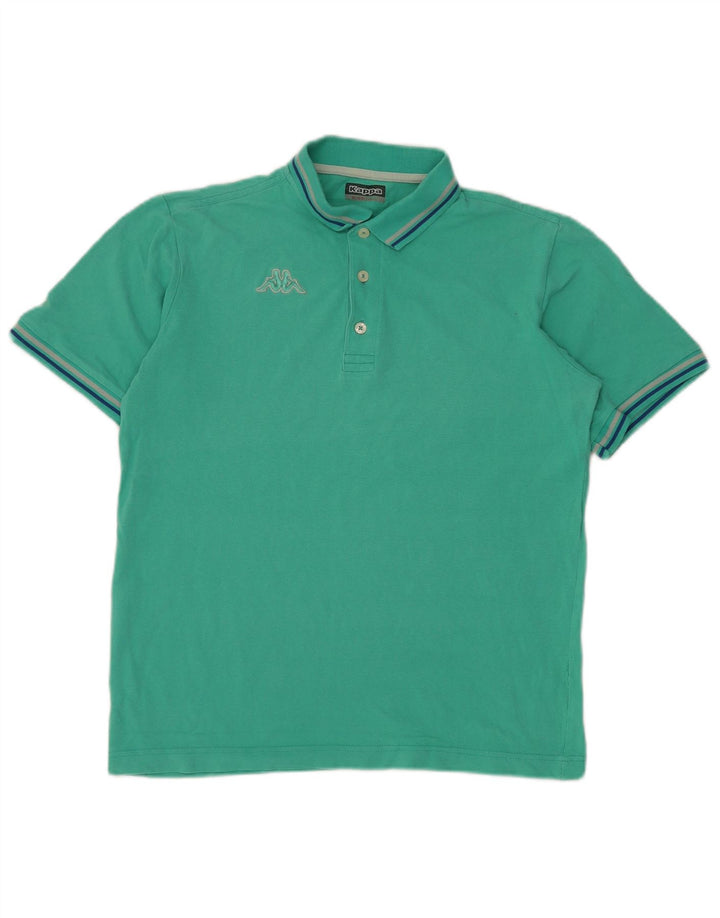 KAPPA Herren Poloshirt Medium Türkis
