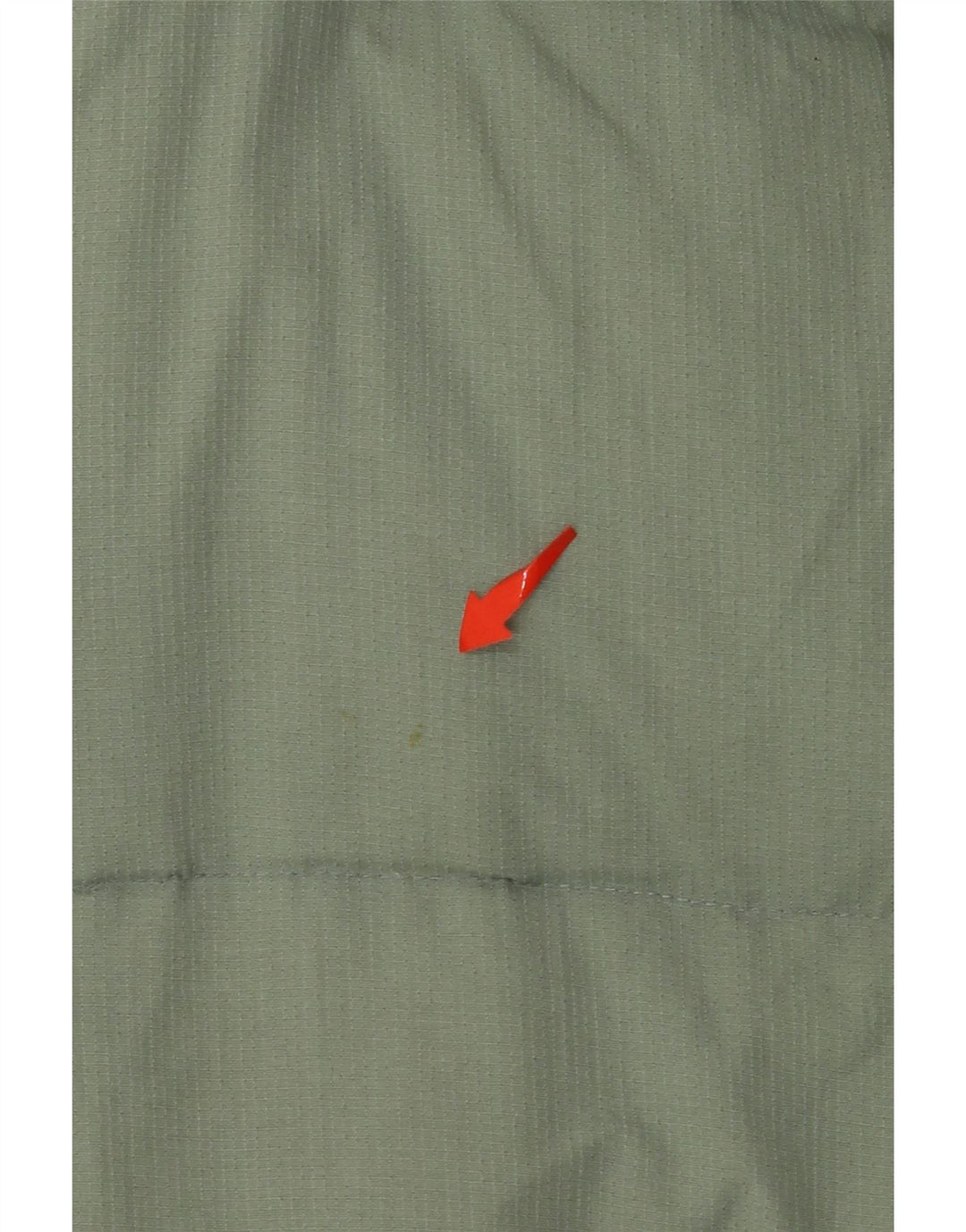 Fila Wattierte Herrenjacke mit Kapuze, UK 44 2XL, grünes Polyamid