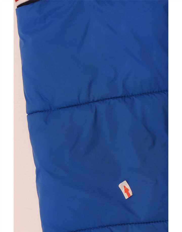 Levi's Jungen wattierte Jacke mit grafischer Kapuze, 12–13 Jahre, Größe L, Blau, Farbblock