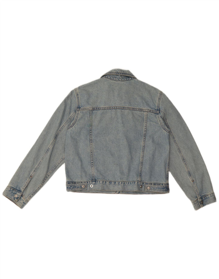 Benetton Jeansjacke für Mädchen, 11–12 Jahre, Blau