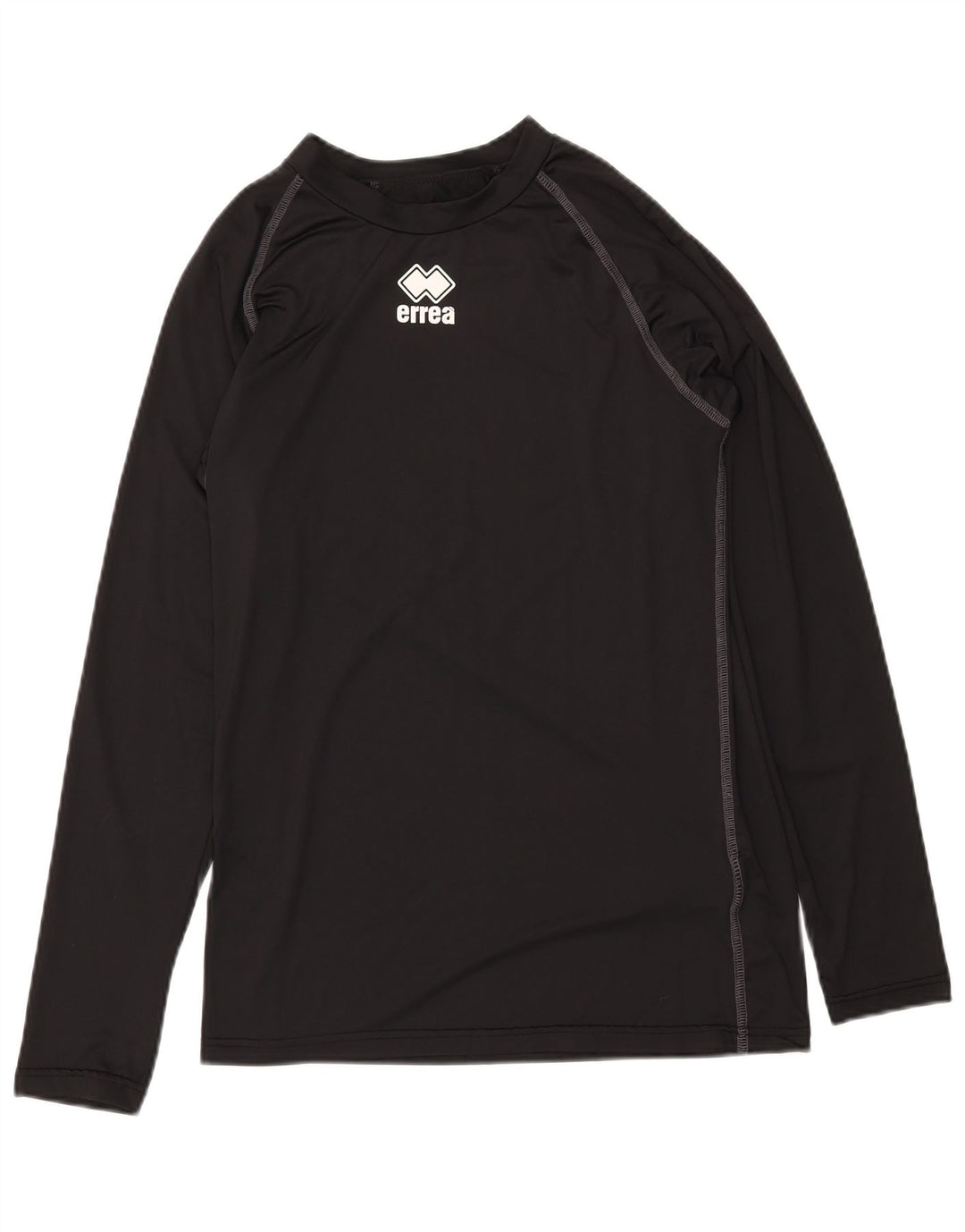 ERREA Herren-Top, langärmelig, groß, aus schwarzem Polyester