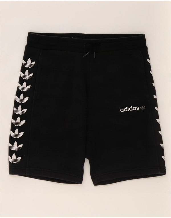 Adidas Jungen Graphic Sport Shorts 11–12 Jahre, schwarze Baumwolle