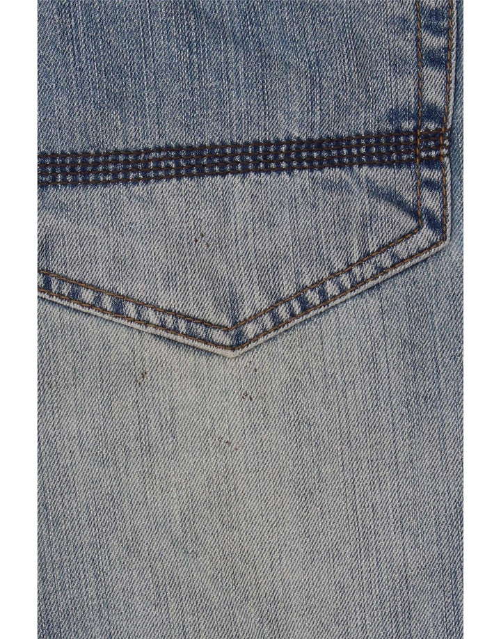 Timberland Herren Straight Jeans W38 L34 Blaue Baumwolle