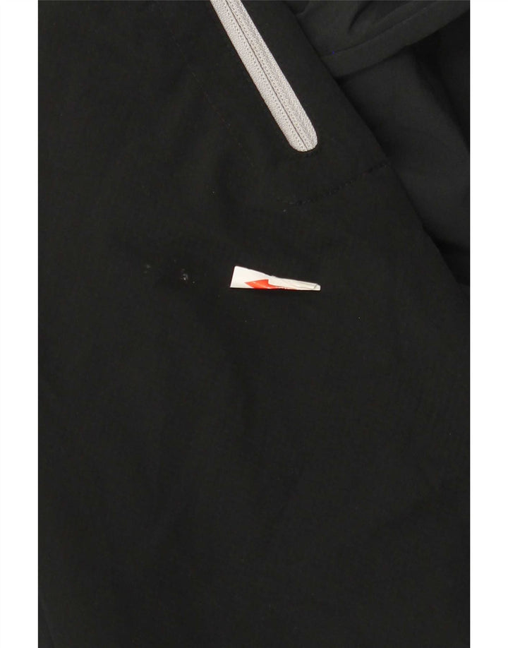 Columbia Herren-Trainingsanzug mit Kapuze, Top-Jacke, 2XL, schwarzes Farbblock-Polyester