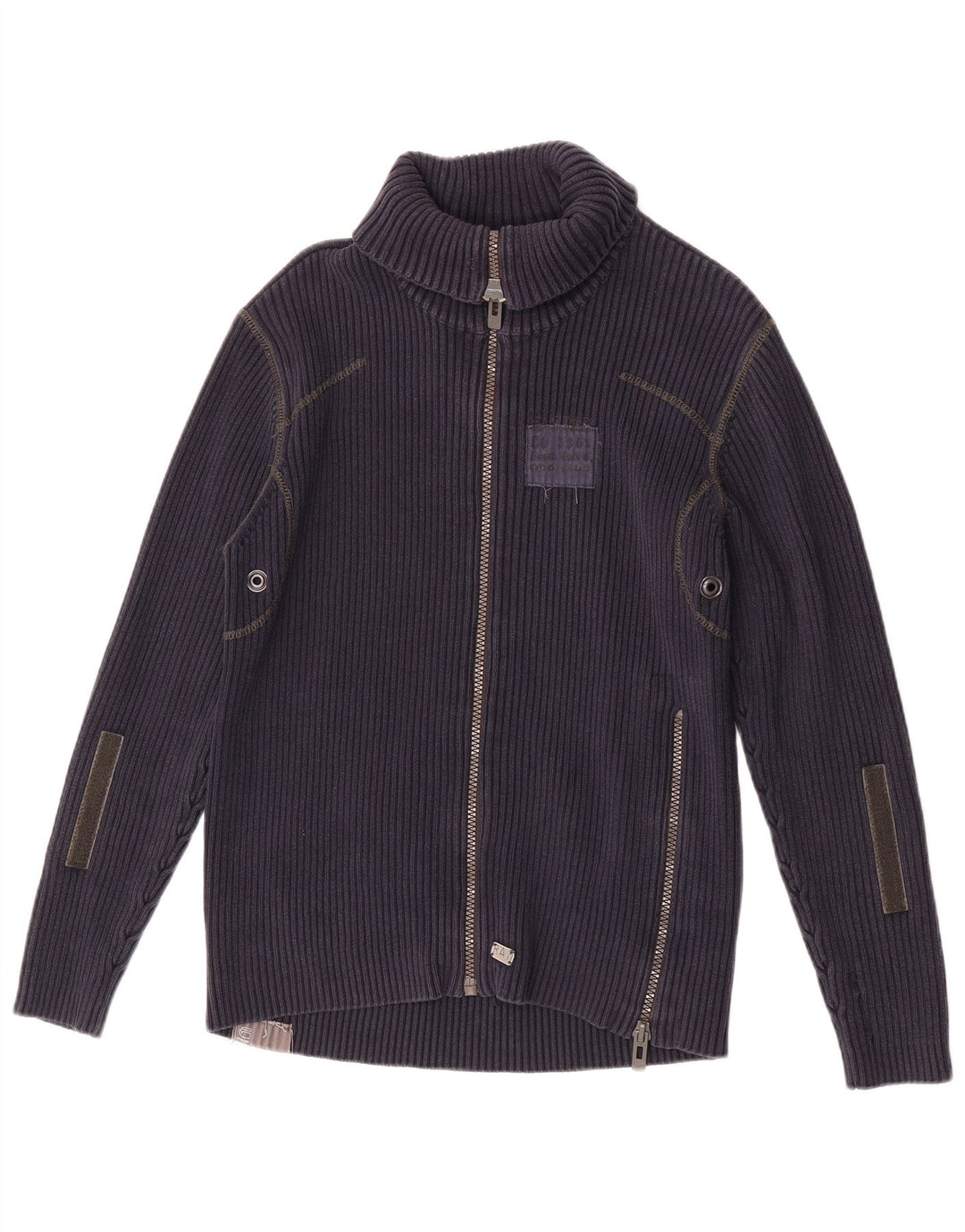 G-Star Herren 3301 Strickjacke, groß, marineblau, Baumwolle