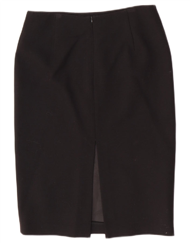 Aspesi Damen Bleistiftrock IT 44 Medium W28 Schwarz