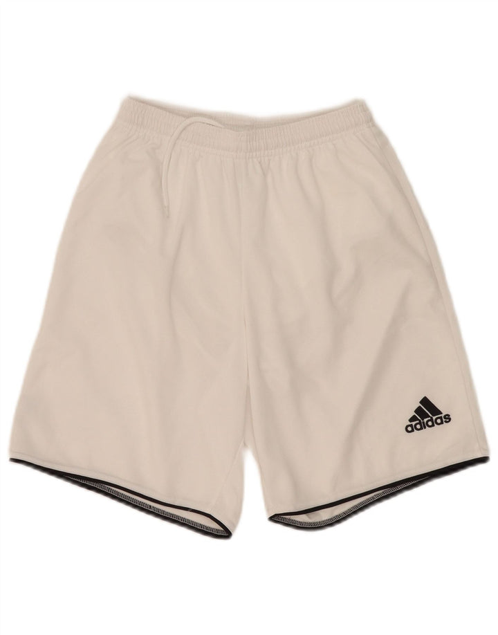 Adidas Herren Sport Shorts Small Weiß Polyester Sport