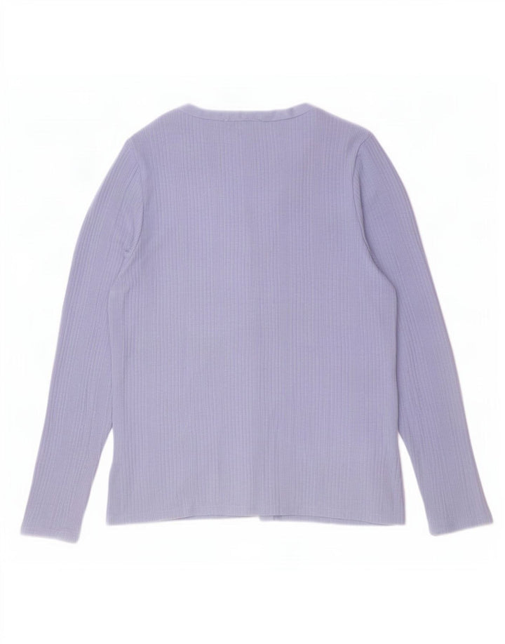 Marks & Spencer Damen-Cardigan-Pullover UK 16 Large Blau