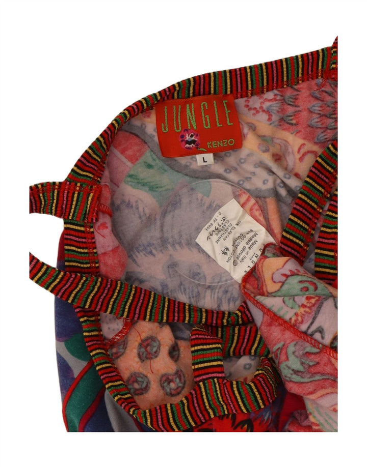 Kenzo Mädchen 11–12 Jahre, große, mehrfarbige Baumwolle