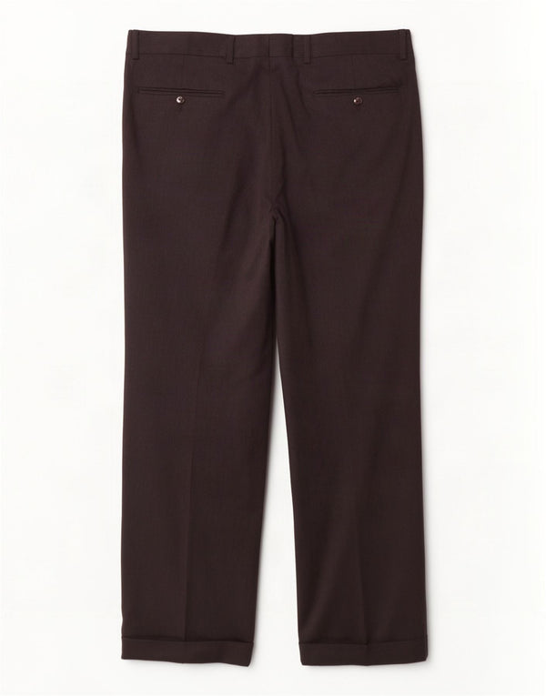 Hugo Boss Herren-Anzughose mit Pegged-Anzug, W34, L30, schwarze Wolle