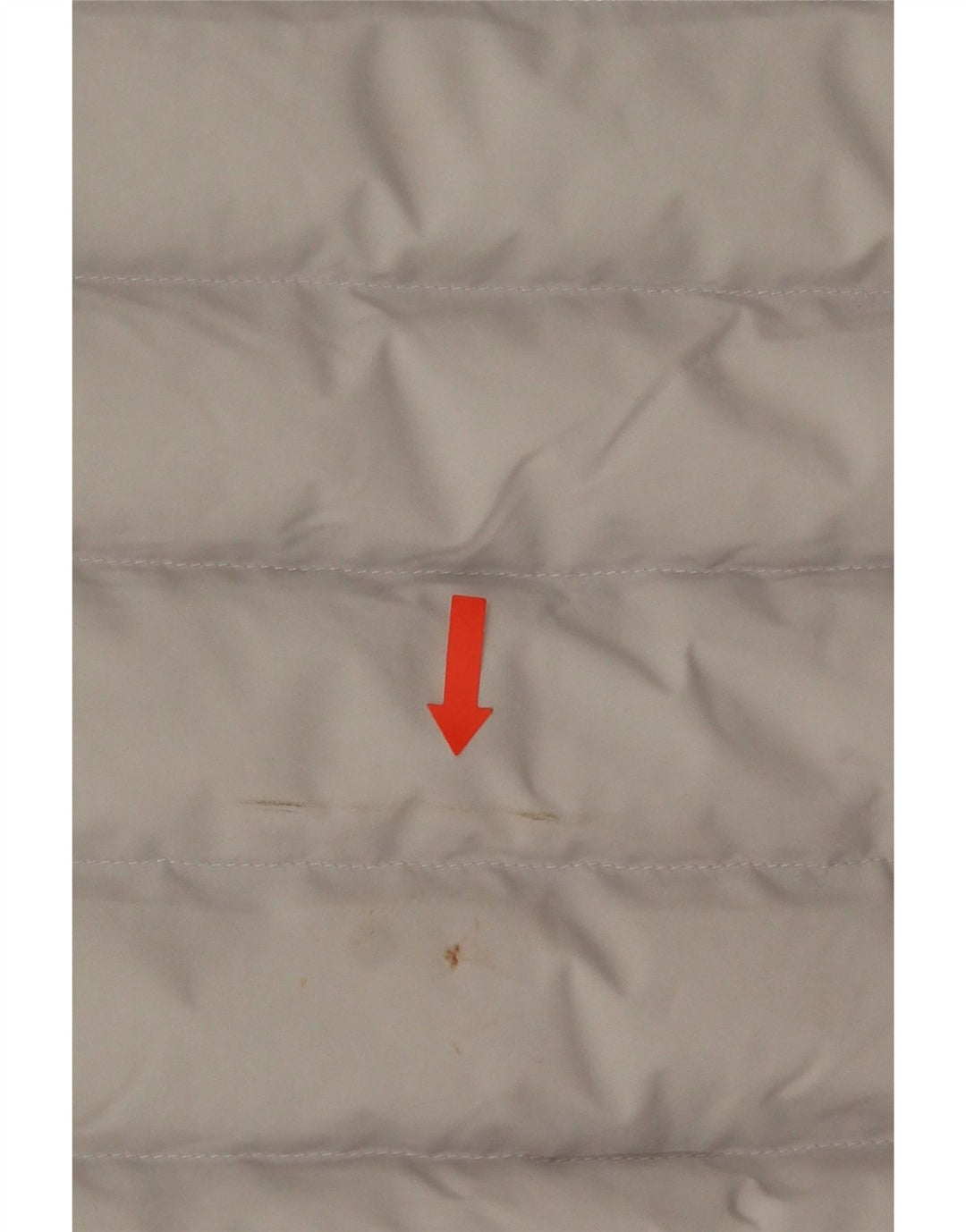 Superdry Wattierter Mantel mit Kapuze für Damen, UK 10, Größe S, Grau, Polyester