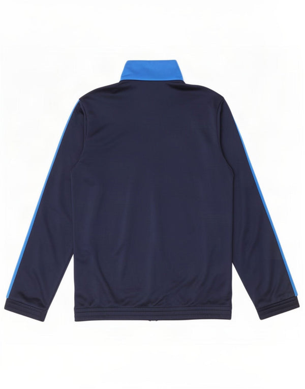 Adidas Herren Trainingsanzug Top Jacke UK 38/40 Medium Marineblau Polyester