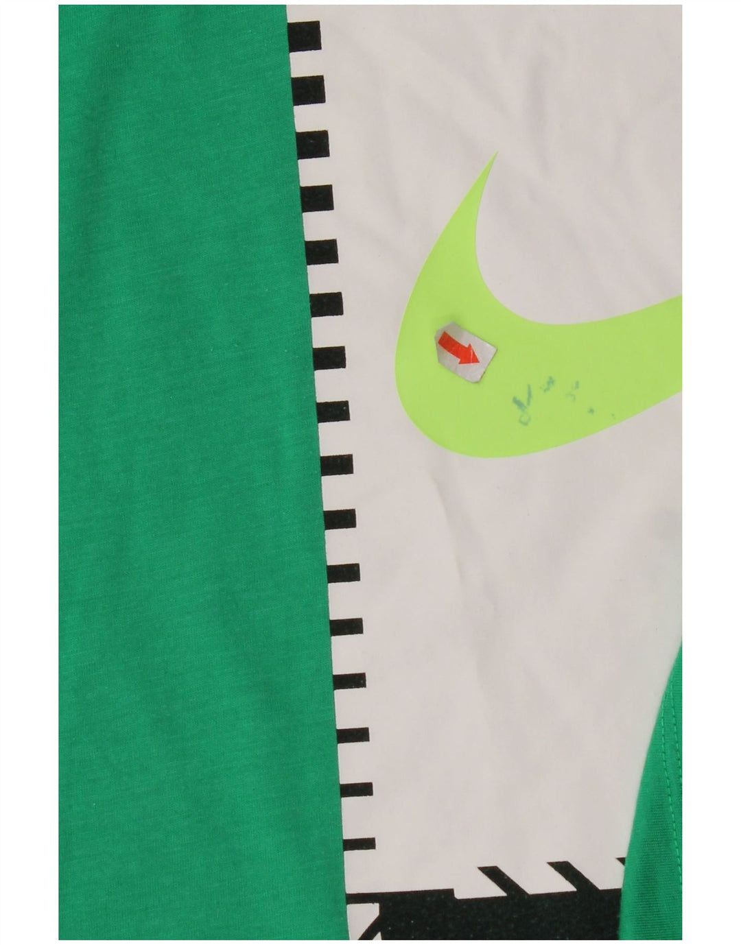 NIKE Mens Dri Fit Graphic T-Shirt Top Medium Green