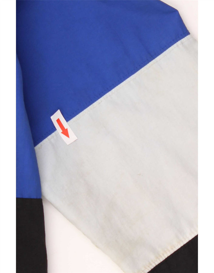 Champion Damen-Trainingsanzugoberteil mit Grafik, Gr. 10, Größe S, Blau, Farbblock