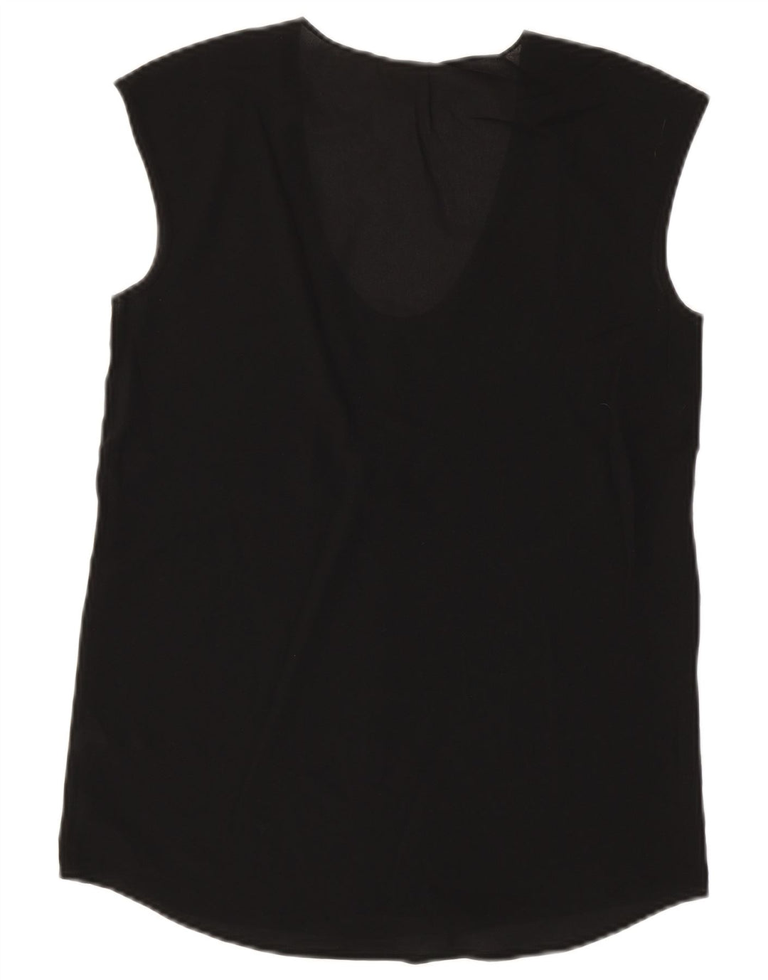 J. CREW Ärmelloses Damen-Blusenoberteil US 00 2XS Schwarz Polyester