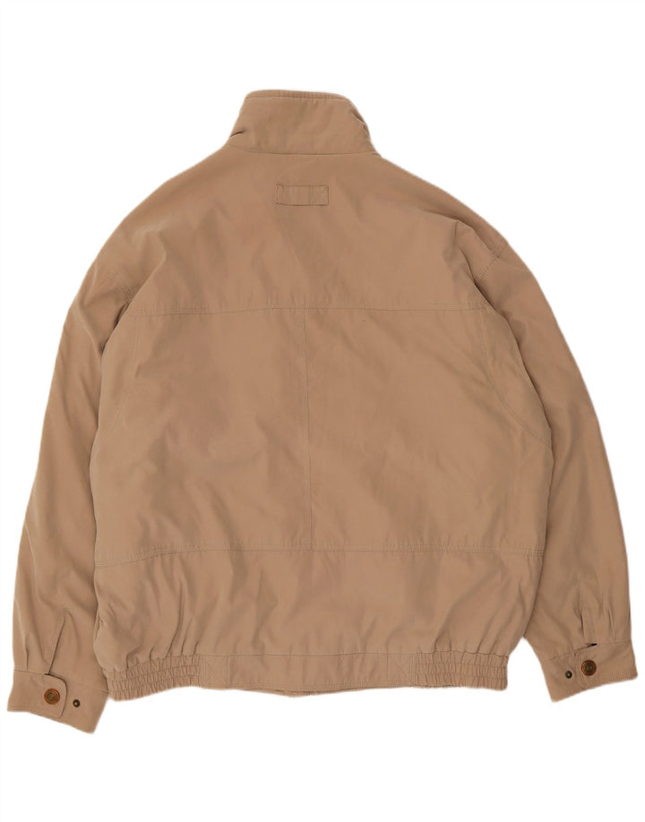 MANTONI Herren Bomberjacke UK 42 XL Beige Polyester