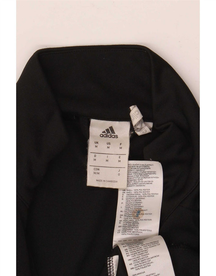 Adidas Herren Climalite Trainingsanzug Top Jacke Medium Schwarz Polyester