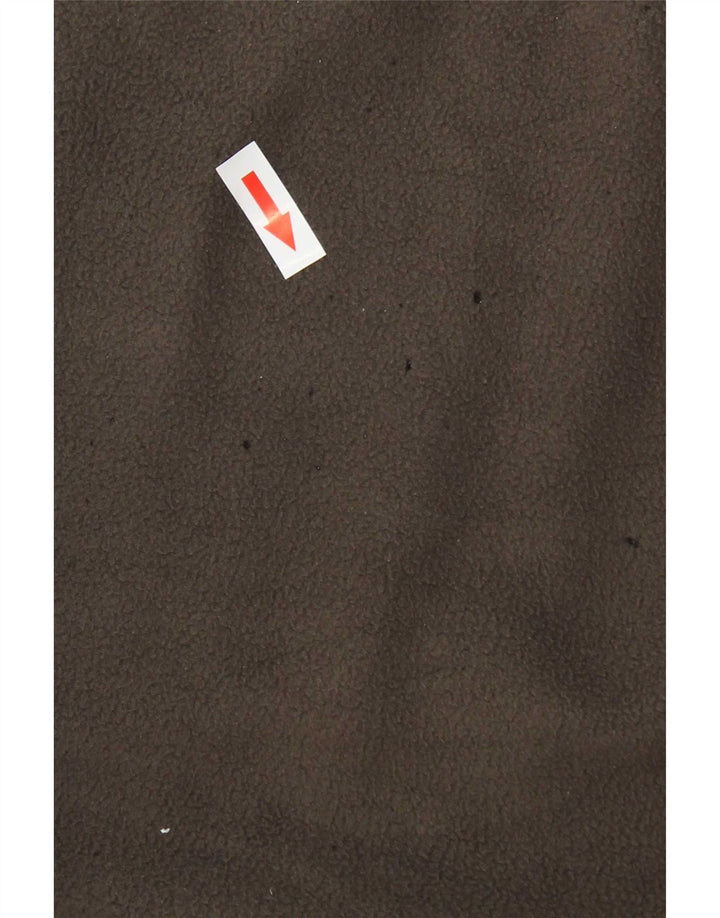 Champion Herren-Fleecepullover mit Reißverschluss am Hals, Größe L, Grau