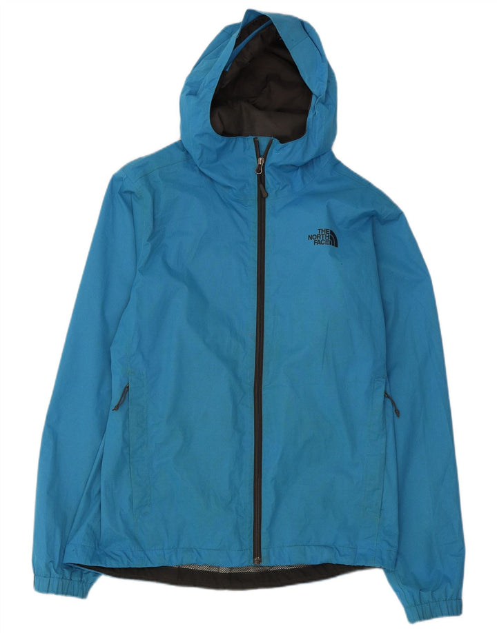 The North Face Herren-Regenjacke mit Kapuze, UK 38, Mittelblau, Polyester