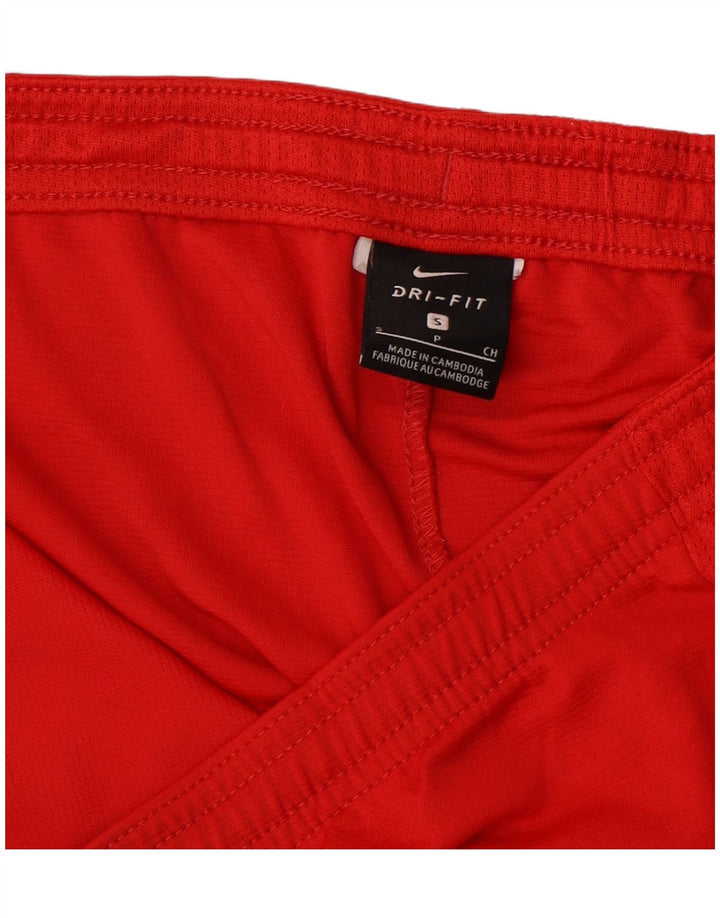 NIKE Mens Dri Fit Sport Shorts Small Red