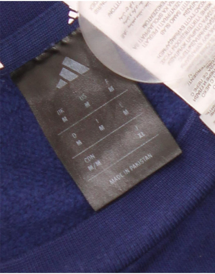 Adidas Herren Sweatshirt Pullover Medium Marineblau Baumwolle