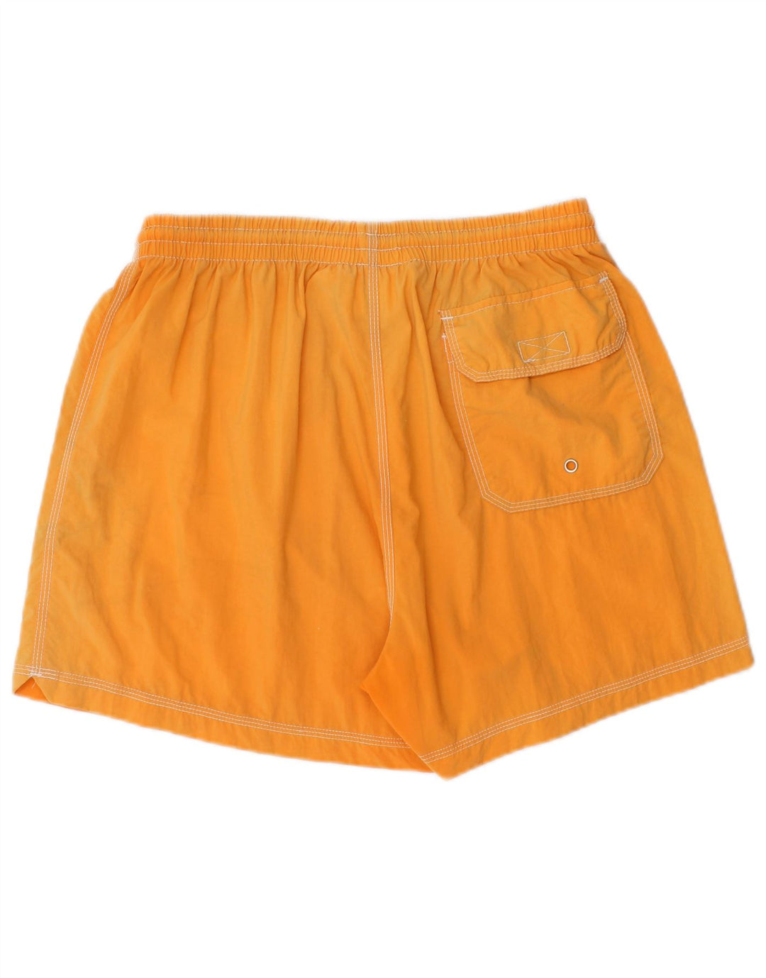 Diadora Herren-Badeshorts, groß, orangefarbenes Polyamid