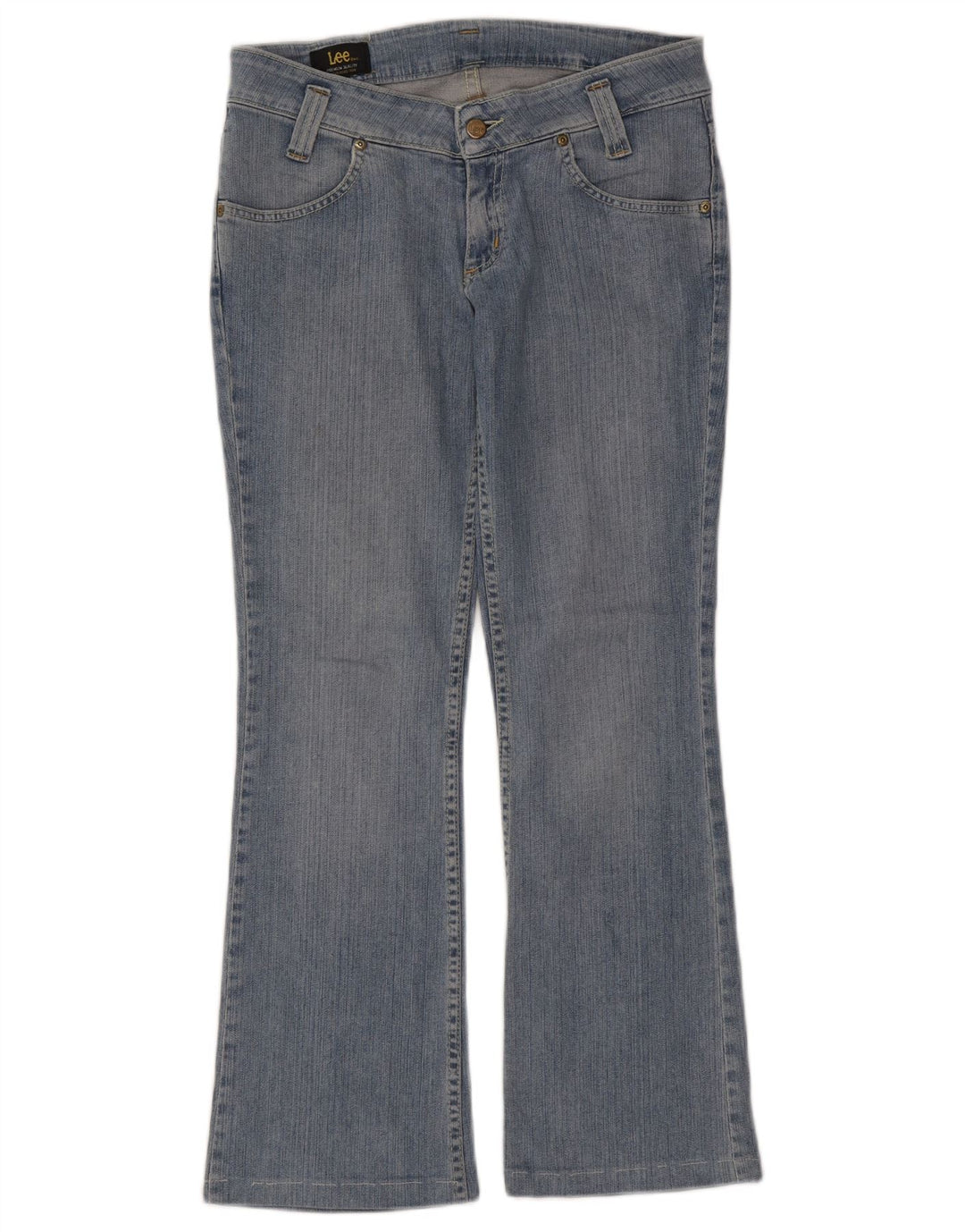 Lee Damen Leola Bootcut Jeans W30 L28 Blaue Baumwolle