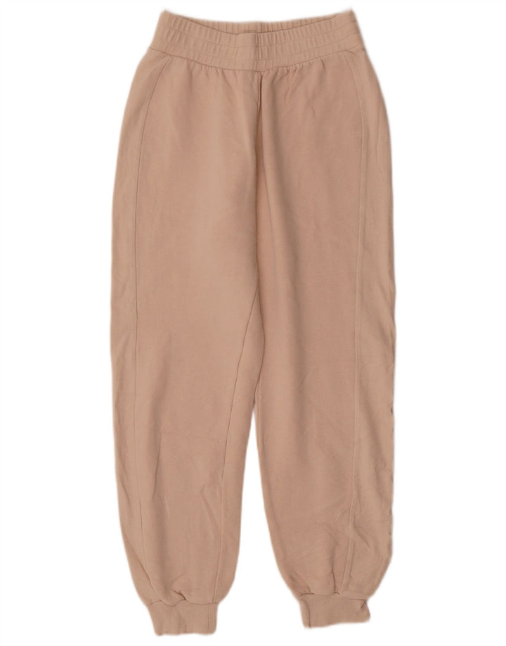 Zara Damen Trainingshose Jogger UK 12 Mittelrosa