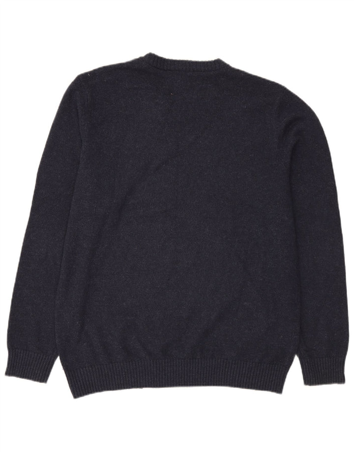 Jack & Jones Herren-Pullover mit Rundhalsausschnitt, XL, Marineblau